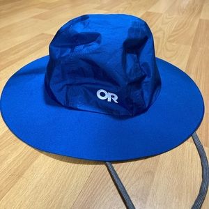 outdoor research helium rain full brimmed hat